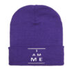*I Am Me* Cuffed Knit Hat - Image 4