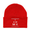 *I Am Me* Cuffed Knit Hat - Image 3