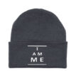 *I Am Me* Cuffed Knit Hat - Image 6