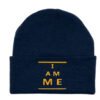 *I Am Me* Cuffed Knit Hat - Image 5