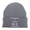 *I Am Me* Cuffed Knit Hat - Image 2