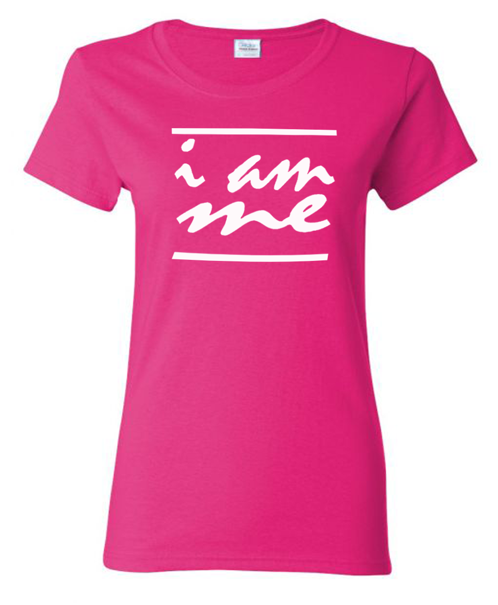 Womens *I Am Me* Fun-Style Tee
